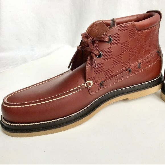 Louis Vuitton Damier High Top Ankle Boot  6.5(7US) - Picture 6 of 15